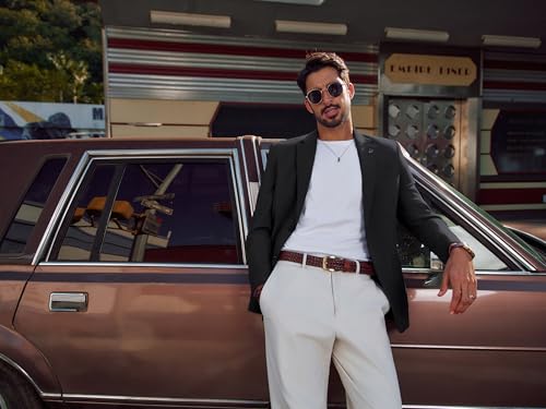 PJ PAUL JONES Casual Blazer for Men Lightweight Two Button Suit Jacket Performance Sport Coat3