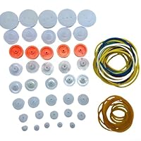 Gummi-Antriebsrollen in verschiedenen Größen, geeignet für Modellbau