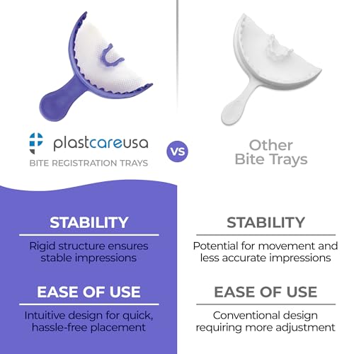 Plastcare Usa BT-PRP-ANT 35 Anterior Disposable Dental Bite Registration Trays, Dental Impressions Trays thumb #3