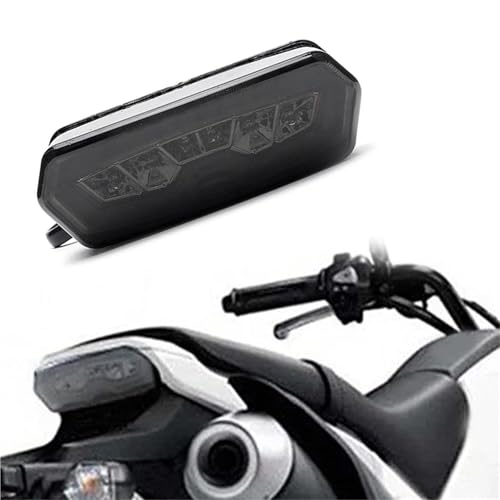 Feu arrière clignotant intégré pour MSX Grom 125 visibilité accrue