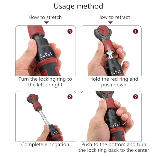 Clé à levier extensible 3/8 pour débloquer les écrous difficiles - 6