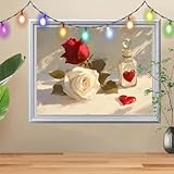 Photo Gallery rosa bianca kit pittura diamante mosaico 5d paesaggio diamond painting adulti grandi 30x40cm,diy strass ricamo a punto croce painting con numeri,diamond painting bambina per decorazione casa 57h-92 Photo Gallery rosa bianca kit pittura diamante mosaico 5d paesaggio diamond painting adulti grandi 30x40cm,diy strass ricamo a punto croce painting con numeri,diamond painting bambina per decorazione casa 57h-92