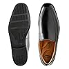 Clarks Men's Tilden Free Loafers, Black Leather, 8.5 UK Wide #3