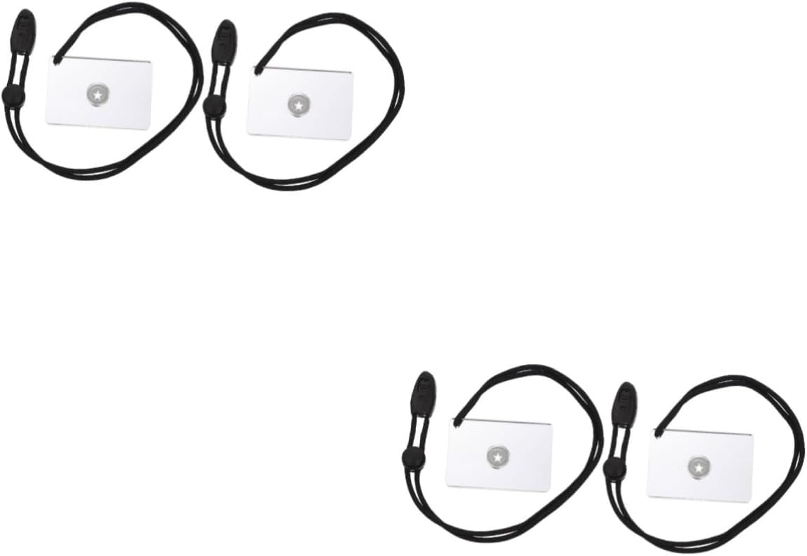 Portable Camping Survival Kit: Signal Mirror, Hydration Potty & Toaster