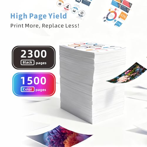 Image of 950XL 951XL Combo Pack Compatible for HP 950 951 Ink Cartridges Combo Pack Work with OfficeJet Pro 8600 8610 8620 8100 8630 8660 8640 8615, 4 Pack