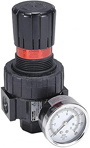 Parker 250 psi Aluminum Nonrising General Purpose Air Regulator - 06R218AC