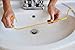 FlexiSnake Drain Millipede Hair Clog Remover Tool, Sink Snake, Pipe, Bathroom, Bathtub Drain Cleaner, Reusable, Flexible, 18-inch Long, Made in The USA