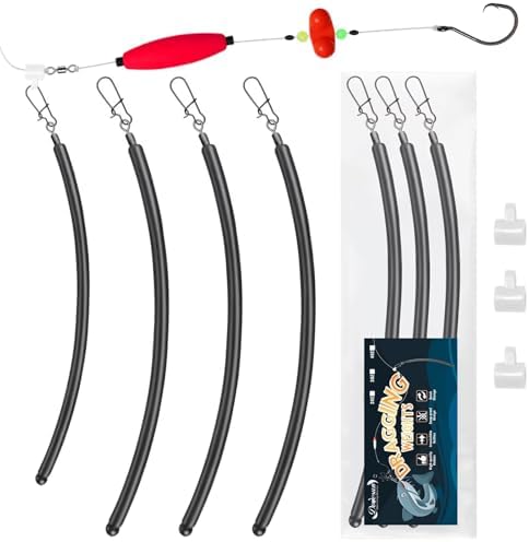 Dovesun 3/6PCS Dragging Weights for Catfishing, Rattling Anti-Sna...