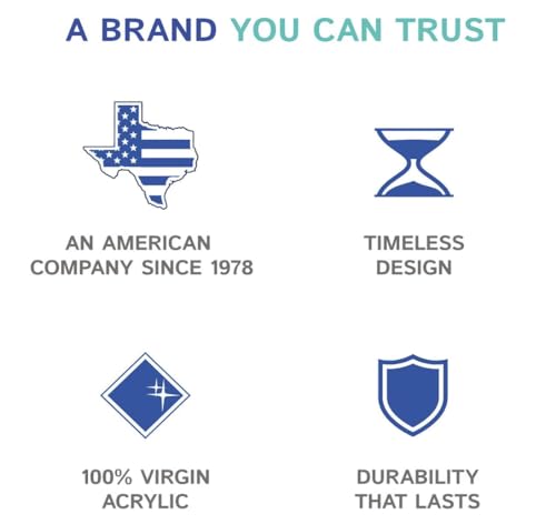 Huang Acrylic Set of 4 Square Beveled Napkin Rings (clear) for table settings, decor, entertainment, parties, and weddings - Thumbnail 5