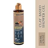 ROOTS AND HERBS Ayurvedic Body Wash Nourishers for Instantly Soft Skin, Lasting Nourishment Deep Moisture Cleanser Paraben Free Foaming shower gel Volcanic Lava Clay & Haridra 6.76 oz