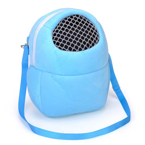 Hamster Travel Bag Pet Hamster Carrier Bags Portable Travel Bag Breathable Pet Small Bag with Adjustable Shoulder Strap for Hedgehog Hamster Chinchilla Guinea Pig