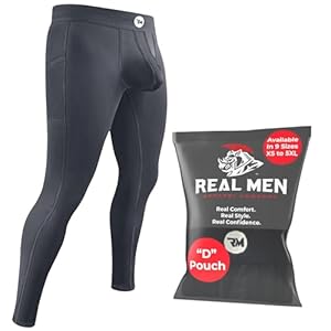 RM Real Men Thermo Kompressionshose Grau