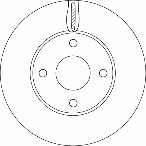 Disque de frein TRW DF6593 pour eliminer les vibrations au freinage