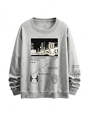 Grey Graphic Printed