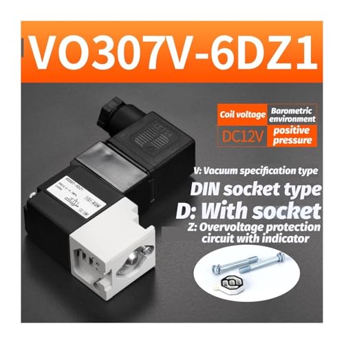 Électrovanne à vide pneumatique VO307V-6DZ1 pour circuit industriel
