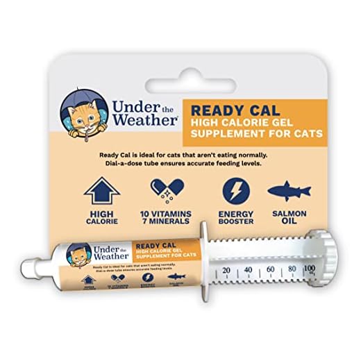 Under the Weather Pets | Ready Cal for Cats 100cc| High Calorie Nutritional Supplement for Weight Gain & Not Eating | 9 Vitamins, 7 Minerals, Fatty Acids