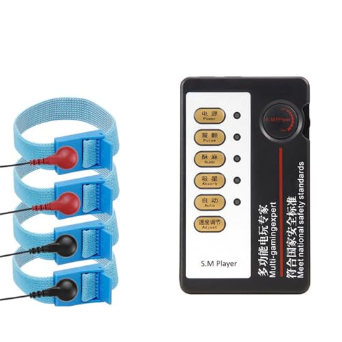 Image of Electric Shock Bondage Training Masturbation Penis Ring Winding Exercise Endurance Trainer Electric Shock Cock Ring Male Bondage Penis Ring