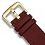 Burgundy / Gold Buckle