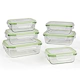 KLICK IT - Der BPA freie Kunststoff Deckel ist mit dem 4-fach Klicksystem leicht zu öffnen und sorgt gleichzeigtig für einen luft- und wasserdichten Verschluss, der Ihr Essen aromafrisch und sicher aufbewahrt.