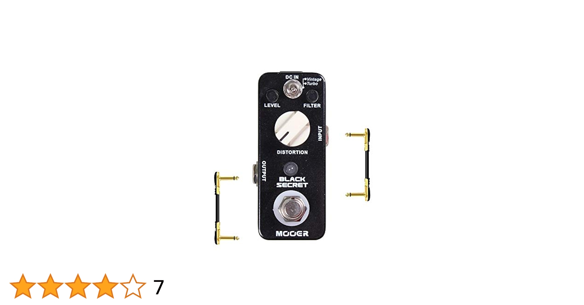 Mooer Black Secret + Shimverb パッチケーブル付 Mooer Black Secret + Shimverb パッチケーブル付