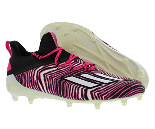 Image of Adidas Adizero Zubaz Mens Shoes Size 12, Color: Thompson /Forever True White /Core Black-Pink