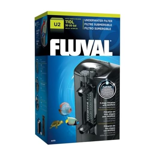 Fluval U2 Innenfilter, für Aquarien von 45 bis 110l, 5W