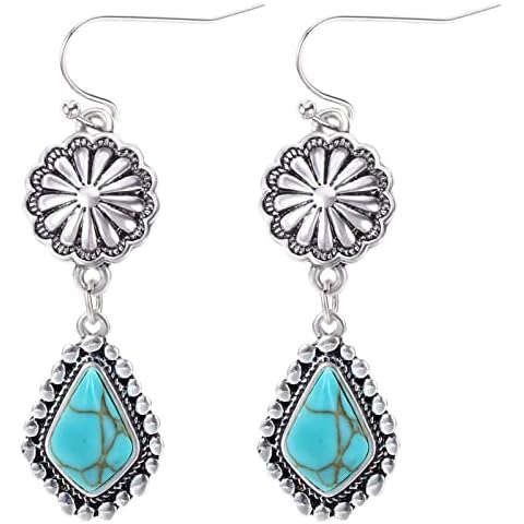 Colloca Turquoise Teardrop Earrings Cover