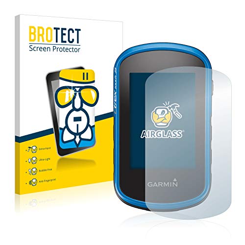 BROTECT Protector Pantalla Cristal para Garmin eTrex Touch 25 Protector Vidrio - [Dureza 9H, Anti-Arañazos]