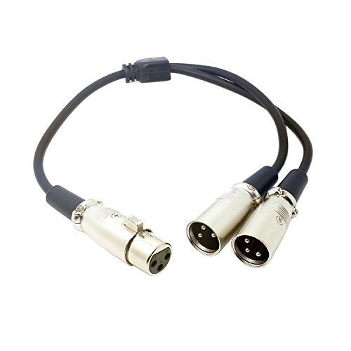 ULIAN XLR è suddiviso in due femmine mono XLR per