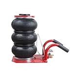 Aim Tools Air Bag Jack - 6600lbs 3 Ton Capacity Pneumatic Heavy Duty Quick Car Lifting Jack, Triple Bag for Garage Auto Repairing Tyres Changing