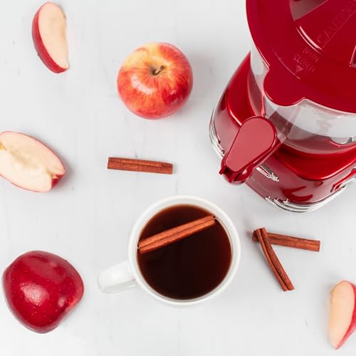 Nostalgia HCM700RETRORED Retro Series 32-Ounce Hot Chocolate Maker with Easy-Pour Spigot