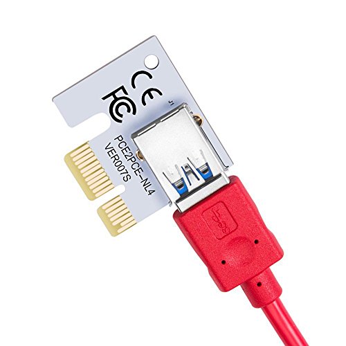 Haudang Adattatore USB 3.0 PCE PCI-E da 1x a 16x