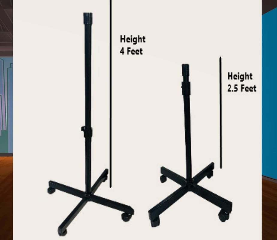 Spline Multi-Purpose Projector Stand Laptop Tripod Stand Height 180 Degree Angles Adjustable with Heavy Duty Laptop Floor Stand for Indoor Outdoor Office, Home, Stage, Studio, DJ Racks#12 14 41P1hNGa65L