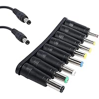 SHANFEILU Ordenador portátil Adaptador Corriente DC 8 en 1