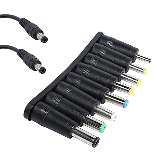 SHANFEILU Ordenador portátil Adaptador Corriente DC 8 en 1 Enchufe Universal DC 5.5 mm x 2.1 mm convertidor DC 5.5 x 2.1 mm Negro bifurcación Sonido 8,67pulgadas/22cm | Ya disponible en tu tienda friki favorita! En mundofriki.es! SHANFEILU Ordenador portátil Adaptador Corriente DC 8 en 1 Enchufe Universal DC 5.5 mm x 2.1 mm convertidor DC 5.5 x 2.1 mm Negro bifurcación Sonido 8,67pulgadas/22cm | Ya disponible en tu tienda friki favorita! En mundofriki.es!