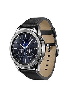 Samsung Gear S3 Classic Smartwatch, 4 GB, GPS, IP68, Silver [Versione Italiana]
