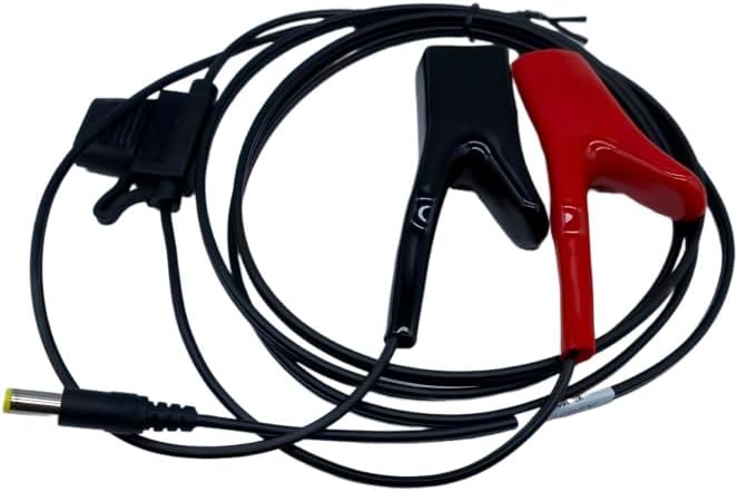 A00306 Power Cable for CHCNAV Trimble Topcon GPS Total Station External 12V DC car Battery Cable DC Plug to Clips