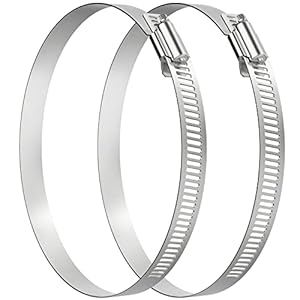 HG Power PH899 Edelstahl Rohrschellen Set 2 Stück