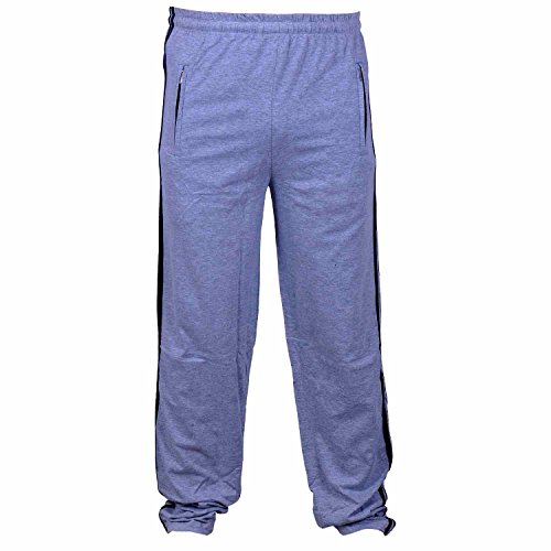 Buy RMTT Men's Cotton Track Pants with Zipper pocket Combo Pack Of 2