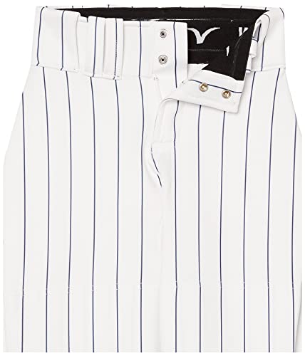Victus Sports Boys' Victus Youth Double Down Pinstripe Pant White/Navy3
