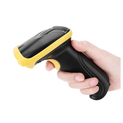 【Mors dag försäljning】QR Code Scanner Dc 5V/300 Ma handhållen 2D-skanner, streckkodsläsare, för butiker
