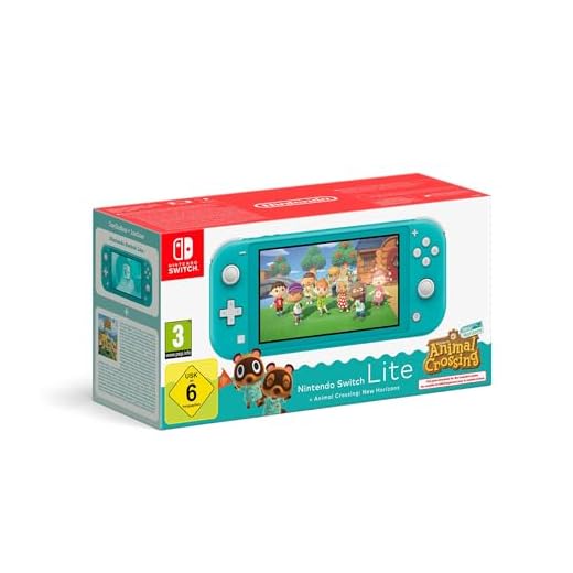 Nintendo Console Switch Lite + Animal Crossing: New Horizons (turchese)