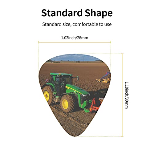 Tractor Farm Lot de 3 médiators en celluloïd coloré pour guitare basse, amateurs de musique, joueurs de guitare, guitares électriques et acoustiques 0,46 mm, 0,71 mm, 0,96 mm - Les Beatles, Paul McCartney, John Lennon, RIngo Starr, George Harrison Tractor Farm Lot de 3 médiators en celluloïd coloré pour guitare basse, amateurs de musique, joueurs de guitare, guitares électriques et acoustiques 0,46 mm, 0,71 mm, 0,96 mm – Image 5