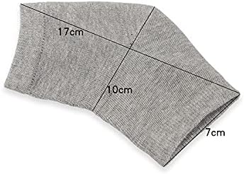 Miniatura 4 de ERINSHOP Calcetines hidratantes para el talón, tacones de gel, punta abierta para curar y tratar pies y talones secos, tratamiento de talón