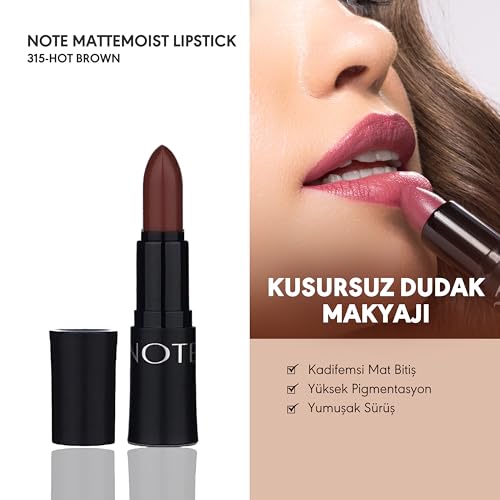 Note Cosmetique Lipstick 316 Coco Toffee (Matte) - Image 3