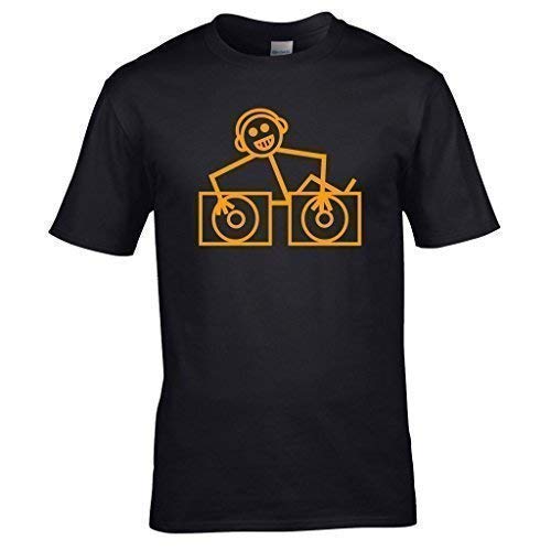 Naughtees Clothing - Hooj Large Black Standard fit T-Shirt