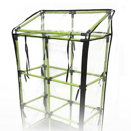 BioGreen Cover for Raised Garden Bed City Jungle & Heidelberg | Transparent Design | Incl. 2 Zippers | Protection from Cool Nights | Easy to Assemble