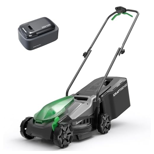 Kraftsense 14-inch Ultra-Quiet 20V Mower