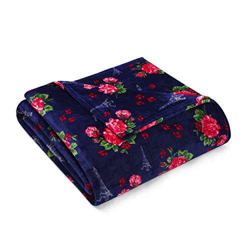 Image of Betsey Johnson - Blanket, Ultra-Soft Plush Bedding, Warm & Cozy, Oversized Room Essentials (Floral, King)