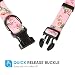 HEELE Hundehalsband, Hunde Halsband für Welpen Kleine Mittlere Große Hunde, Gemustertes Hundehalsbänder Verstellbares, Komfort, Robustem HundeHalsband, Rosa, XS